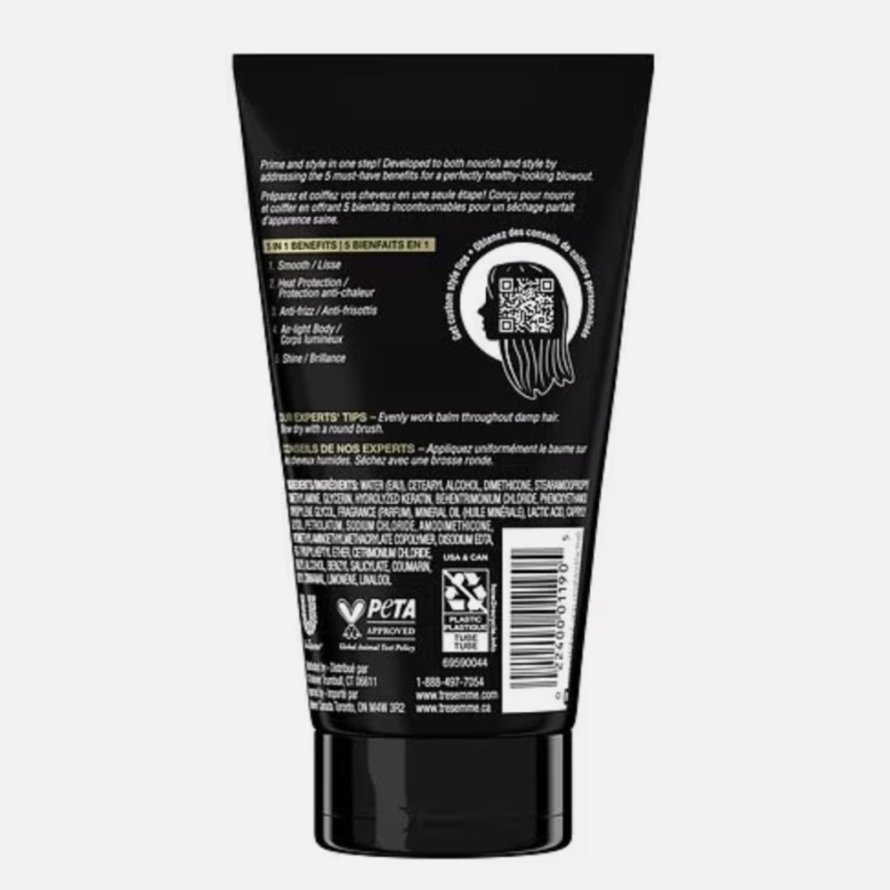 TRESemme One Step Blowout 5 In 1 Blow Dry Balm, NEW - Picture 5 of 6
